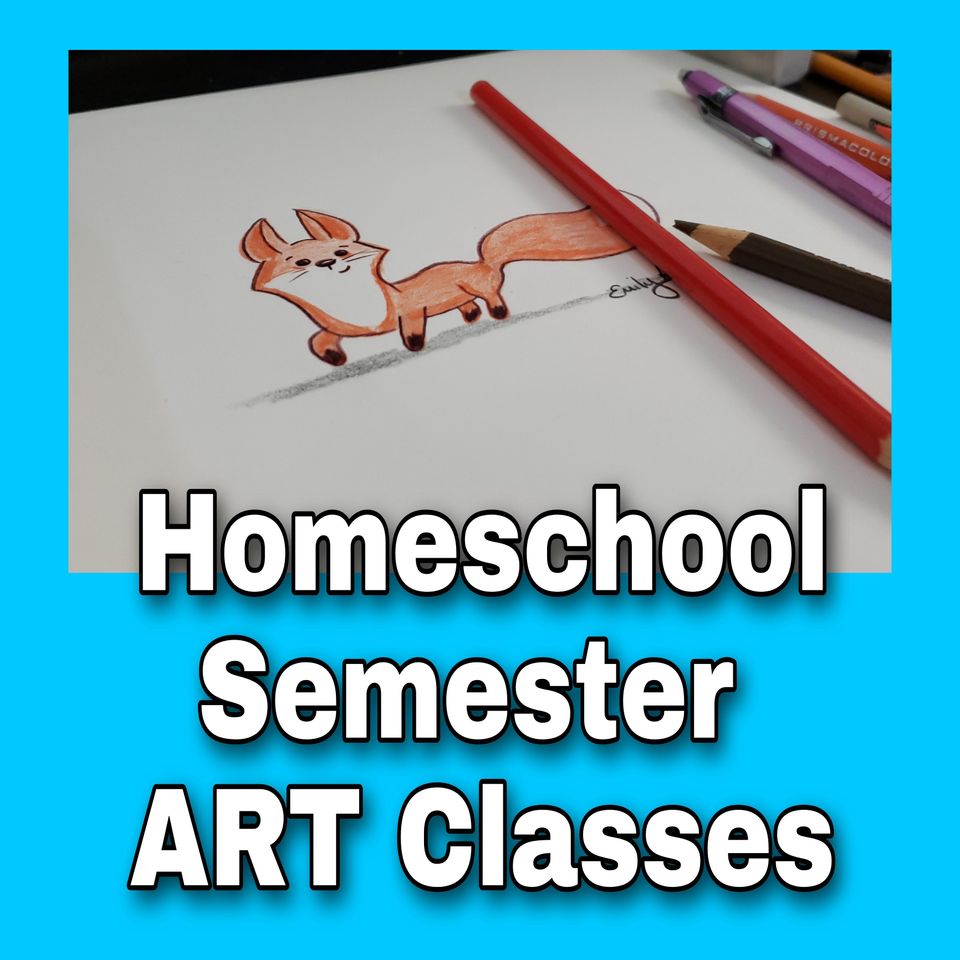 Homeschool art classes for kids art with albright