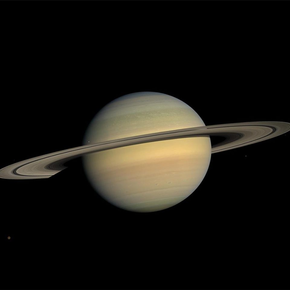 Saturn nasa jpl ssi 8x10