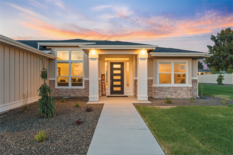 Custom Home by Albertson Construction in Middleton, ID