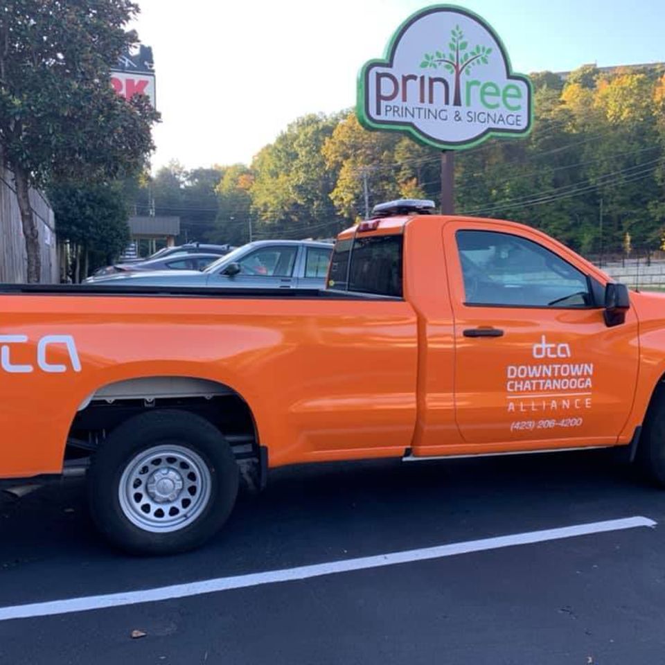 Color change truck wrap