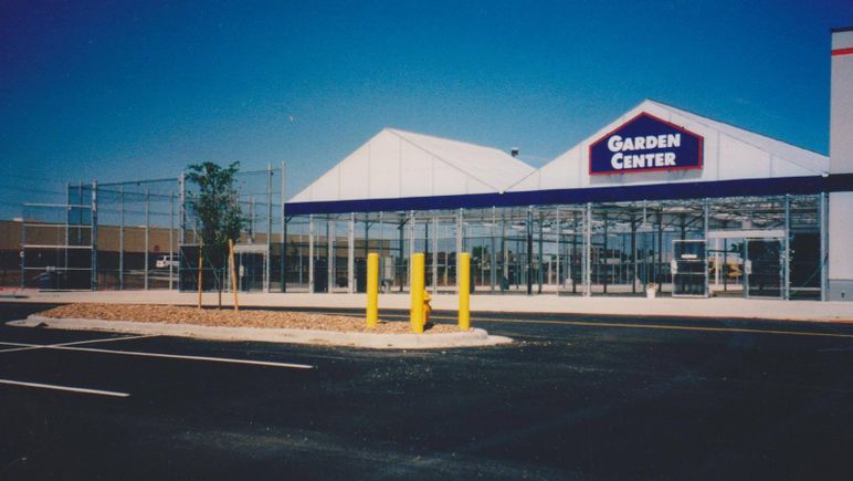 Lowes garden center security fence