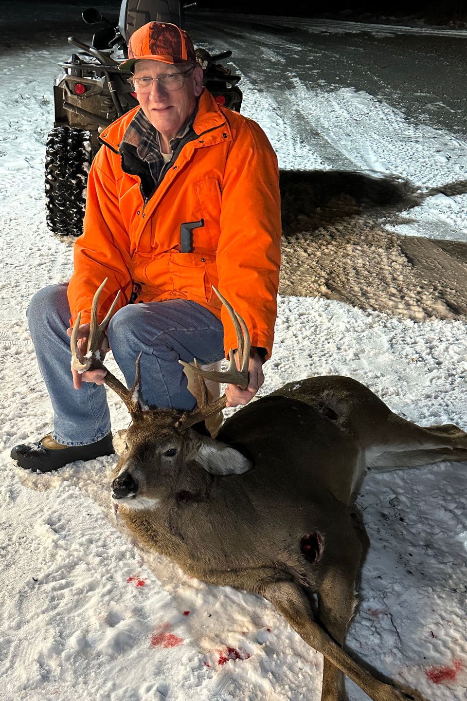 Barry Garber of Lancaster harvested this 14-point buck