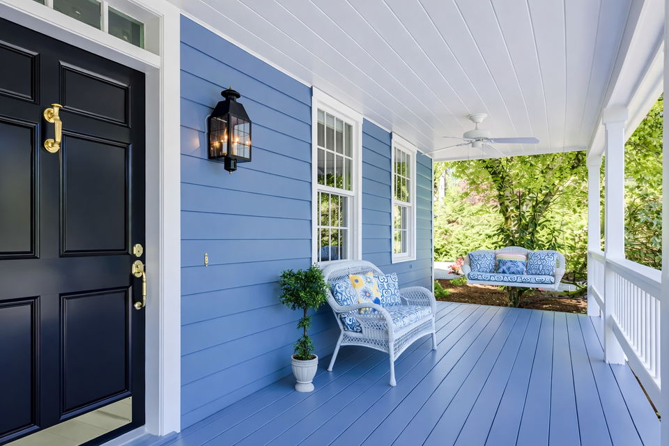 Exterior porch painting wilmington nc