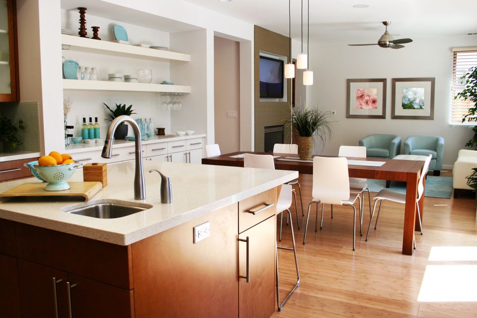 A clean home showcasing the importance of a house cleaning service