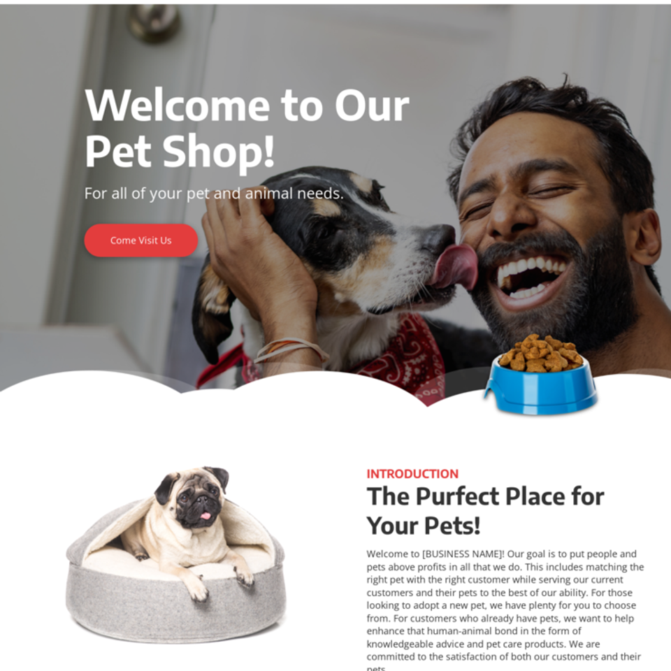Pet shop