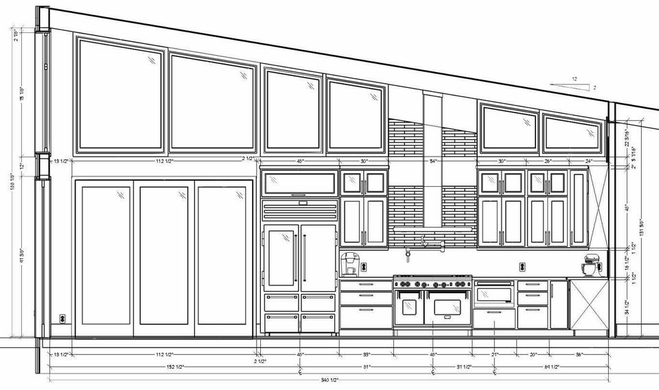 Breckenridge kitchen elevation