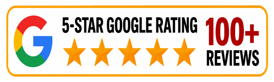 Google rating badge equal size