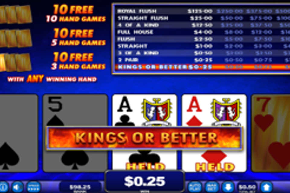 La 5.0 sierra27 game set hot anhandh multihand poker bottom screenshot