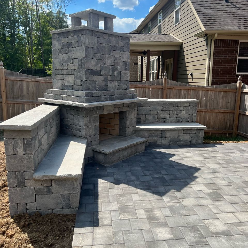 Nathan foriest construction general contractor builder nashville tn  franklin tn  columbia tn  murfreesboro tn stone hardscapping manson mansonry work outdoor fireplace best top rated construction in nashville tn