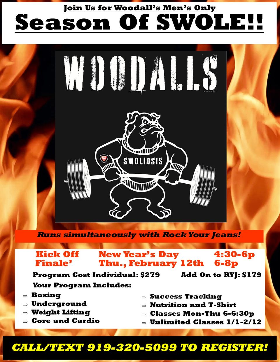 Season of swole flyer 2026