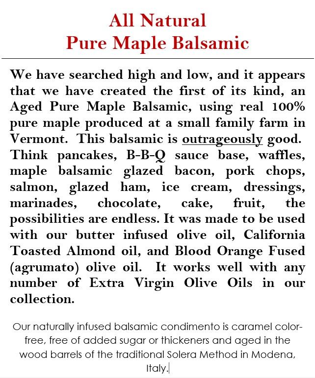 Maple basalmic