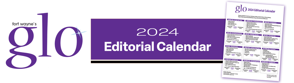 Glo editorial calendar 2024