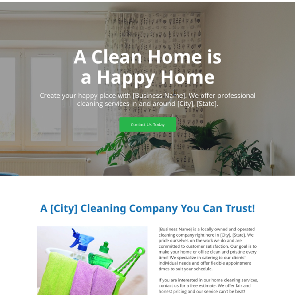 Home cleaning service