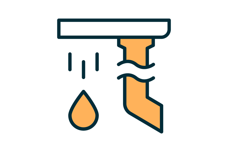 Services icons gutter repair