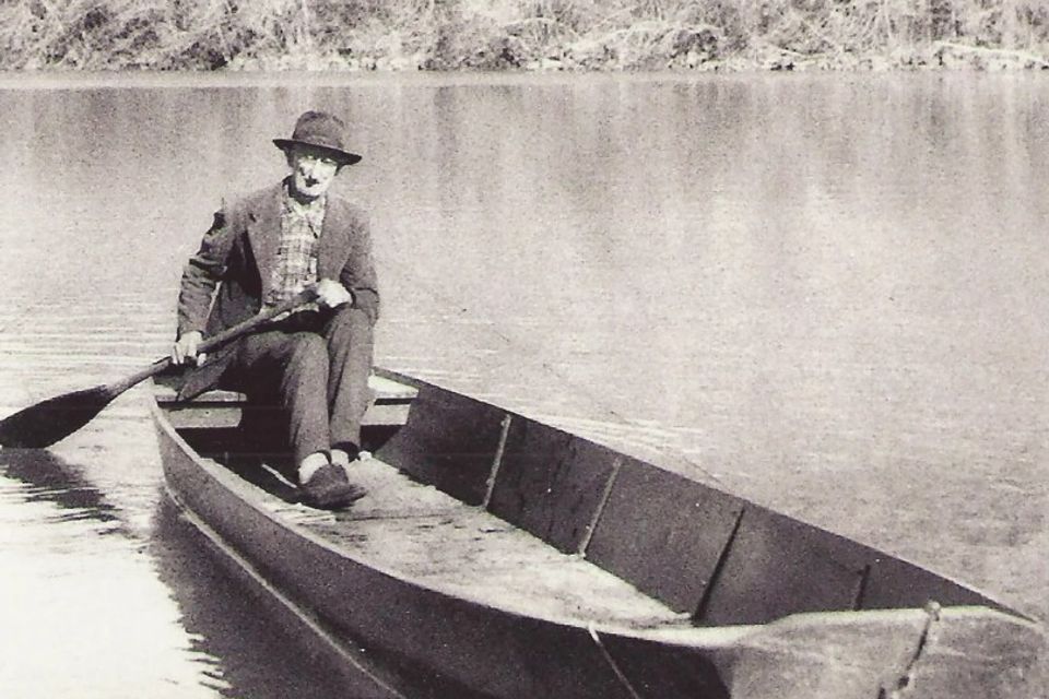 Charlie barnes in john boat