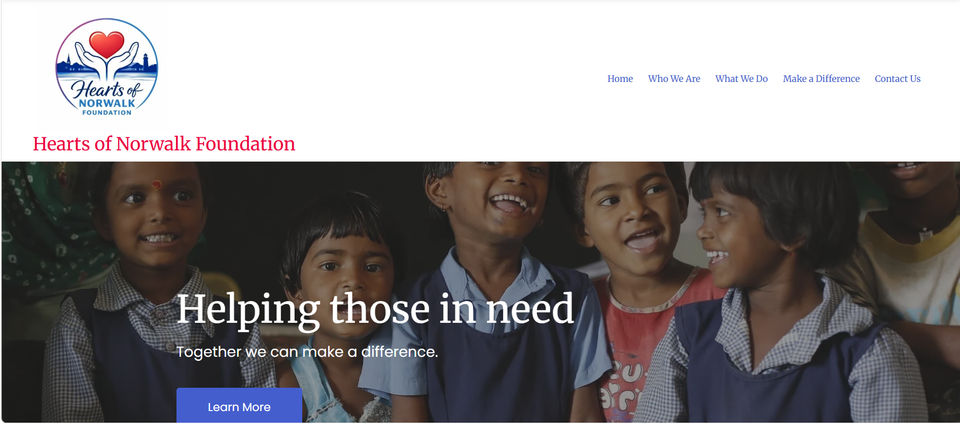Hearts Of Norwalk - Norwalk, CT - Non- Profit Organization 
