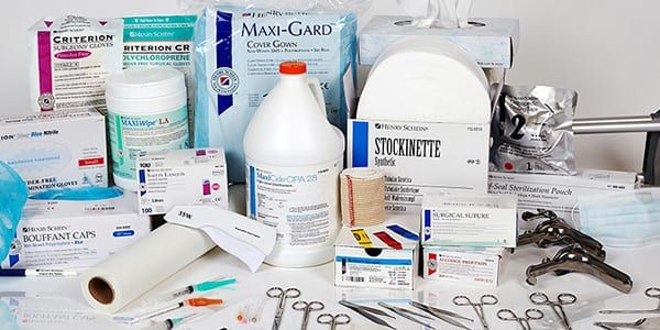 List of medical supplies