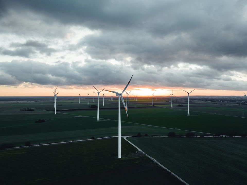 Canavan windmills evening
