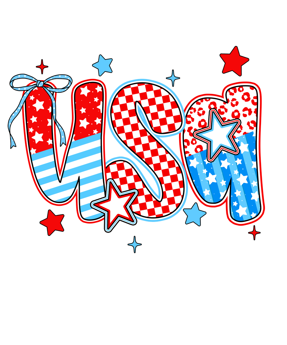 Patriotic   usa patchwork