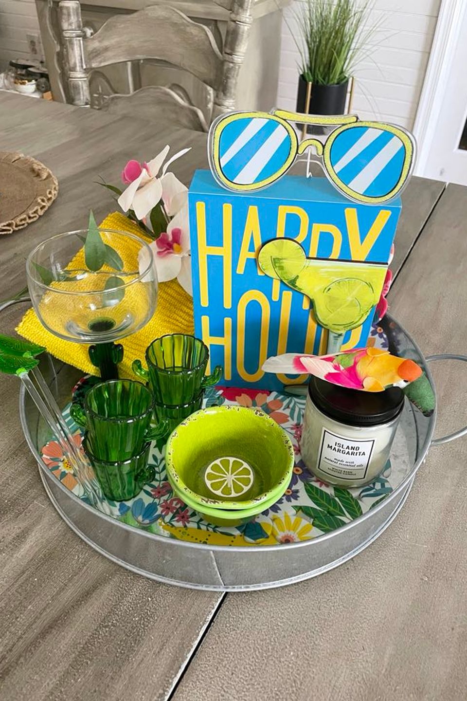 Margaritaville basket