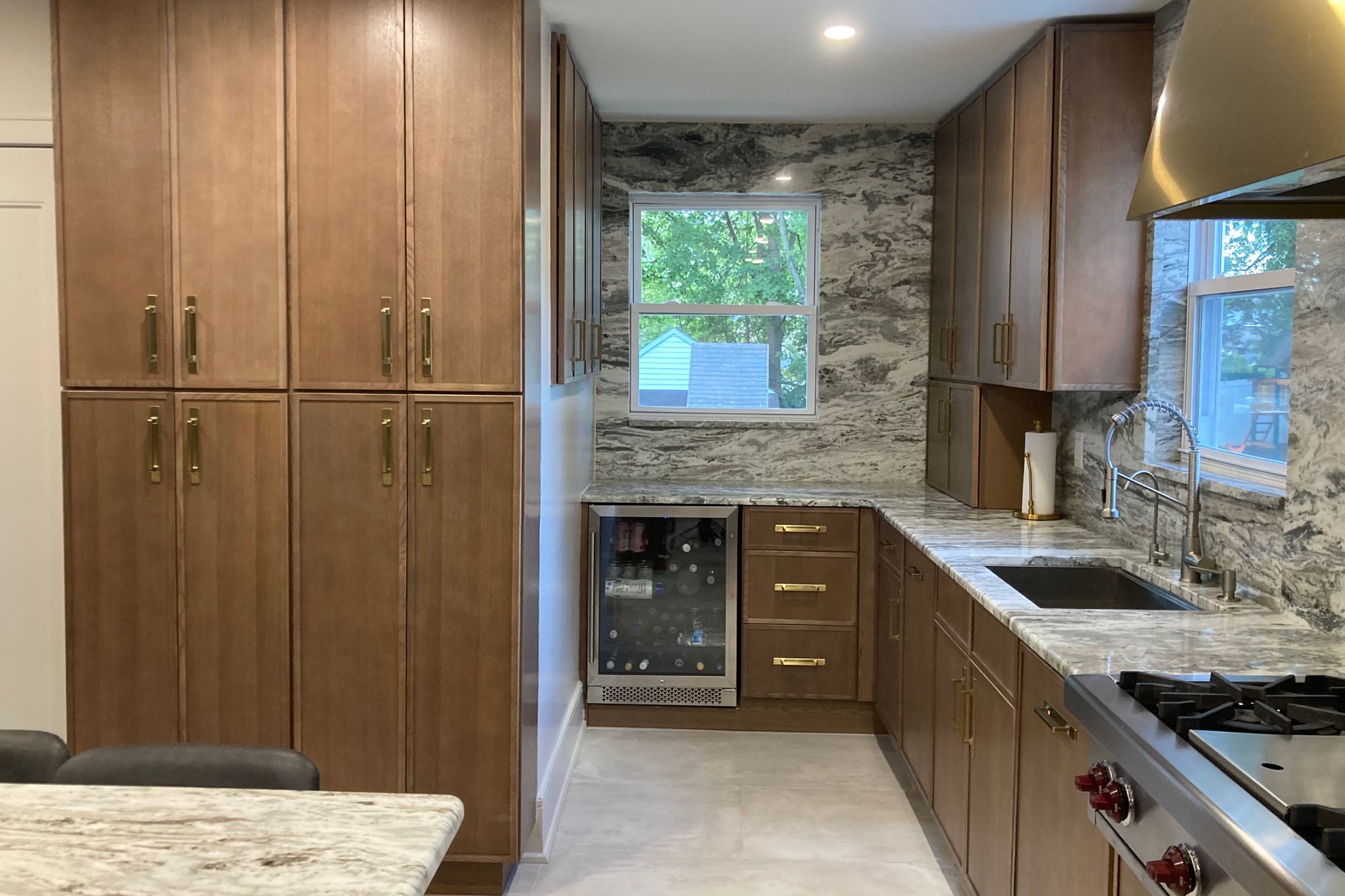 Rustic And Modern Kitchen Kitchen Remodel in Pomona, NY by Ultimate Kitchens & Furniture Plus project photo 2
