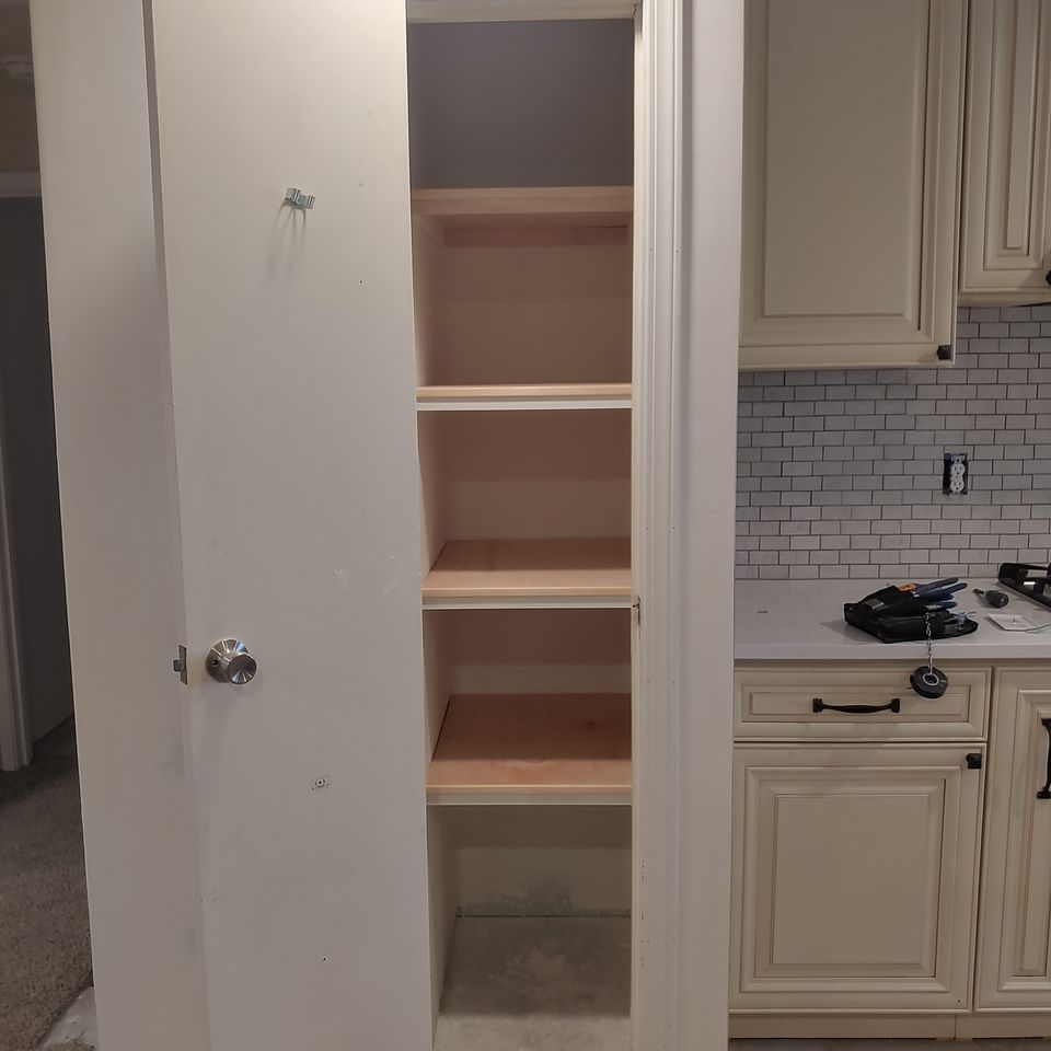 Pantry reinstallation in Boise Id