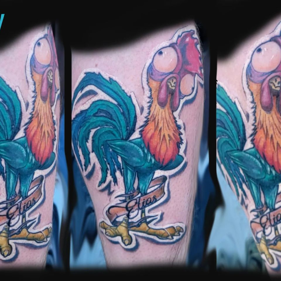 Joey rooster sticker original