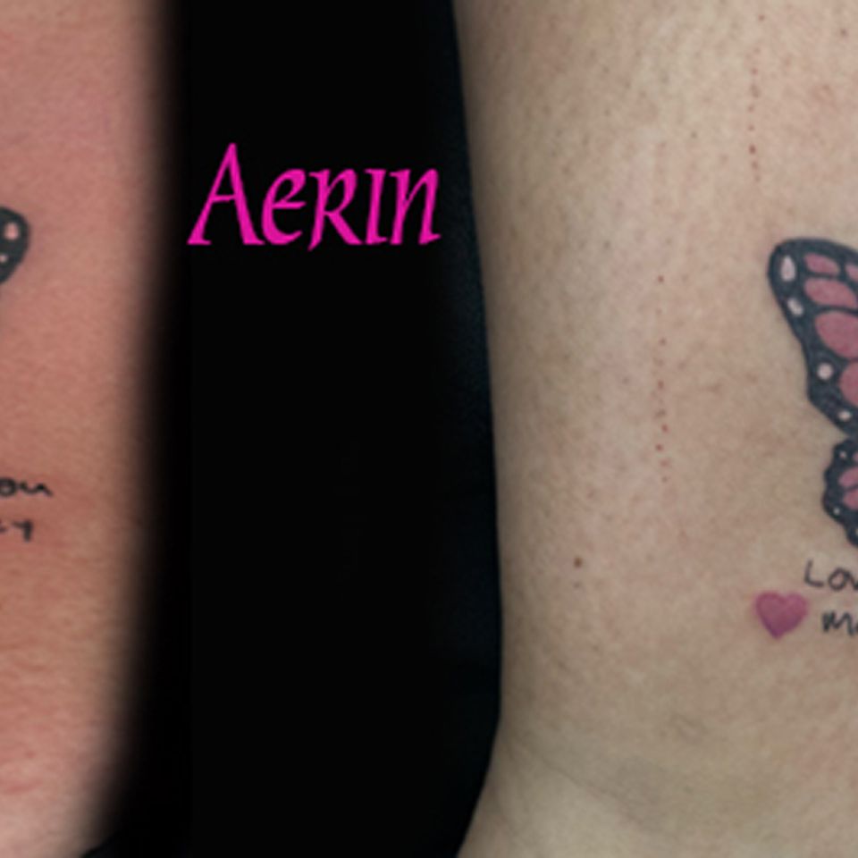Aerin mother daughter butterfly