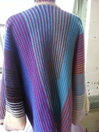 MW Knits / Amy Weader: Jacket Back View