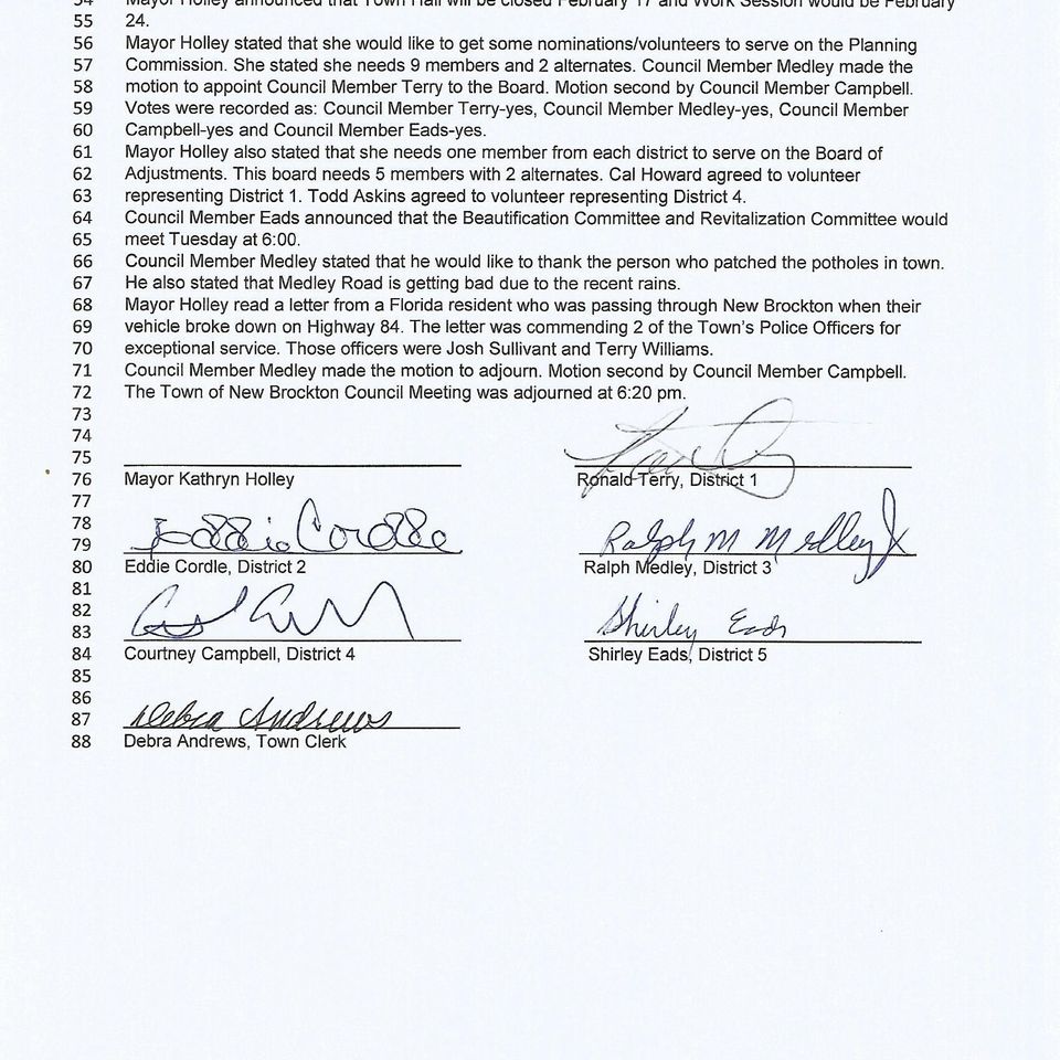February 3  2020 council meeting page 2