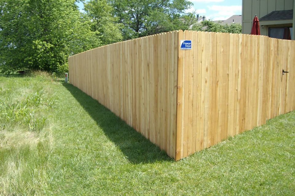 Wood fence 3