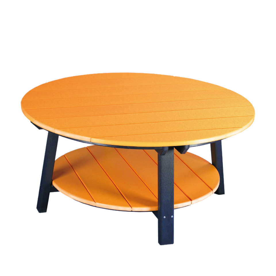 Hlf occassional table tangerine
