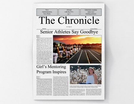 Newspaper mock up