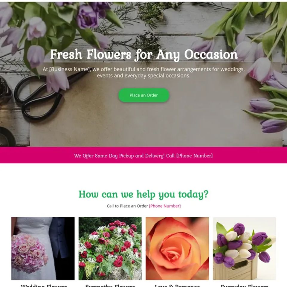 Florist theme preview20220831 17808 ggti82