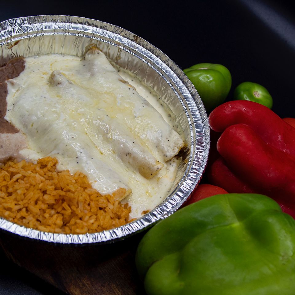 Enchiladas blancas 