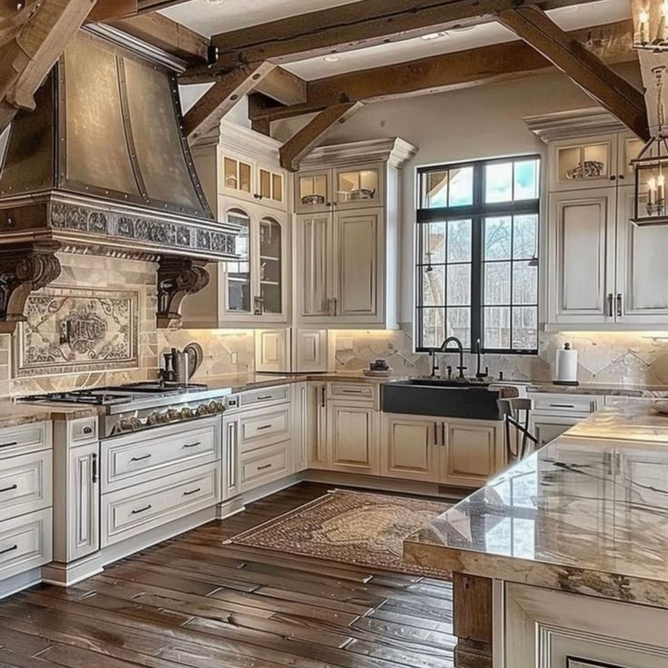 Wide kitchen