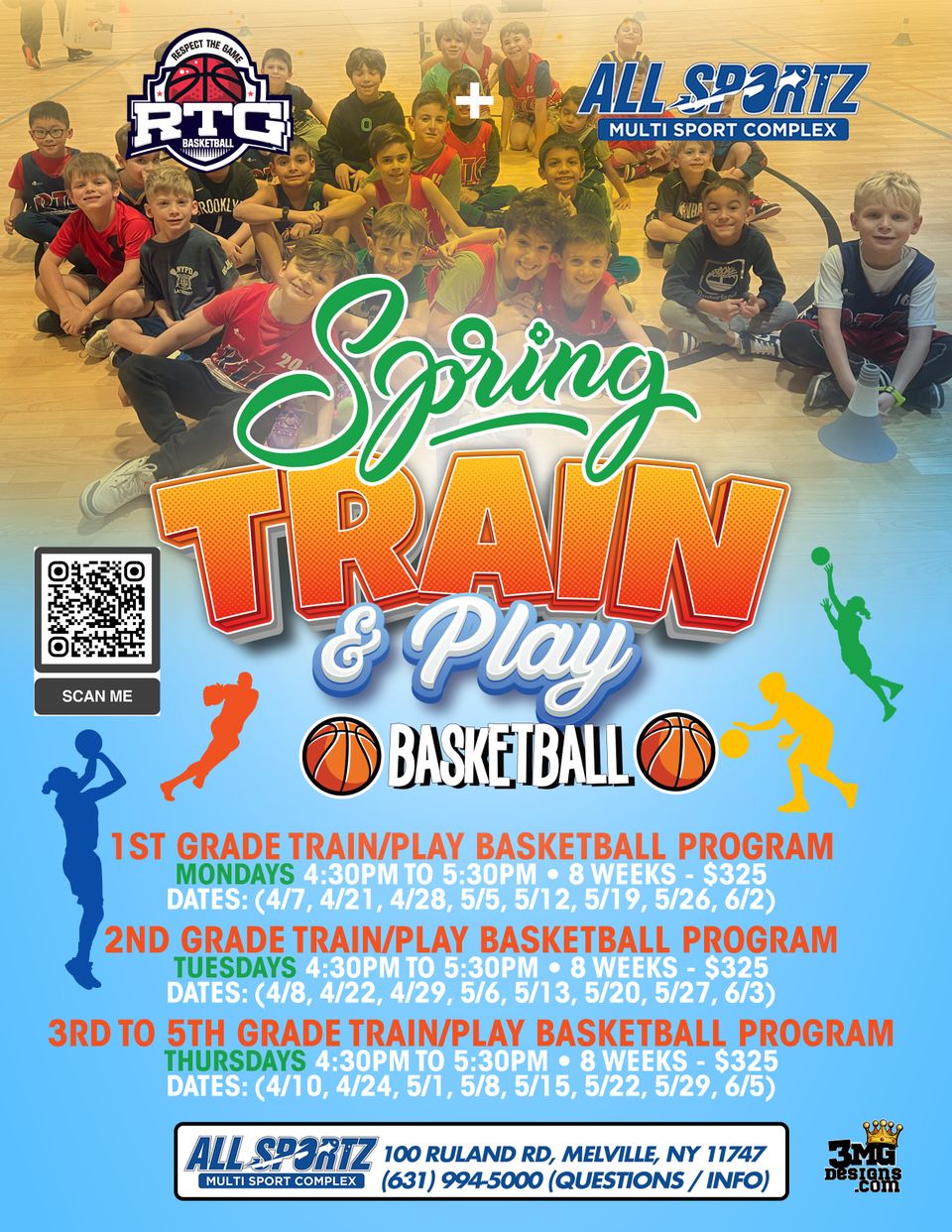 Rtg spring trainplay flyer print
