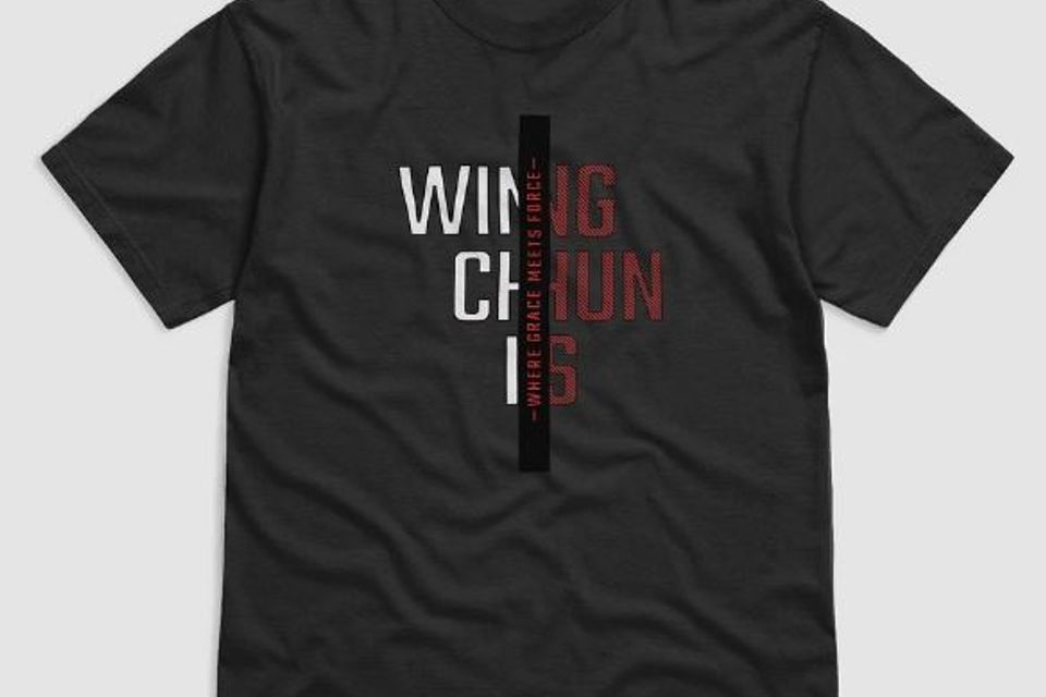 Wing chun is where grace meets force image for merch
