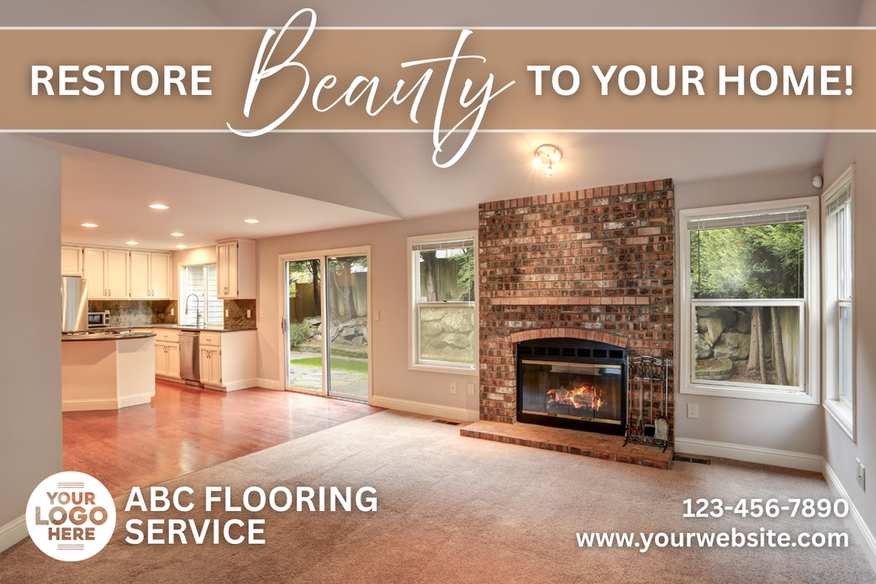 Flooring postcards