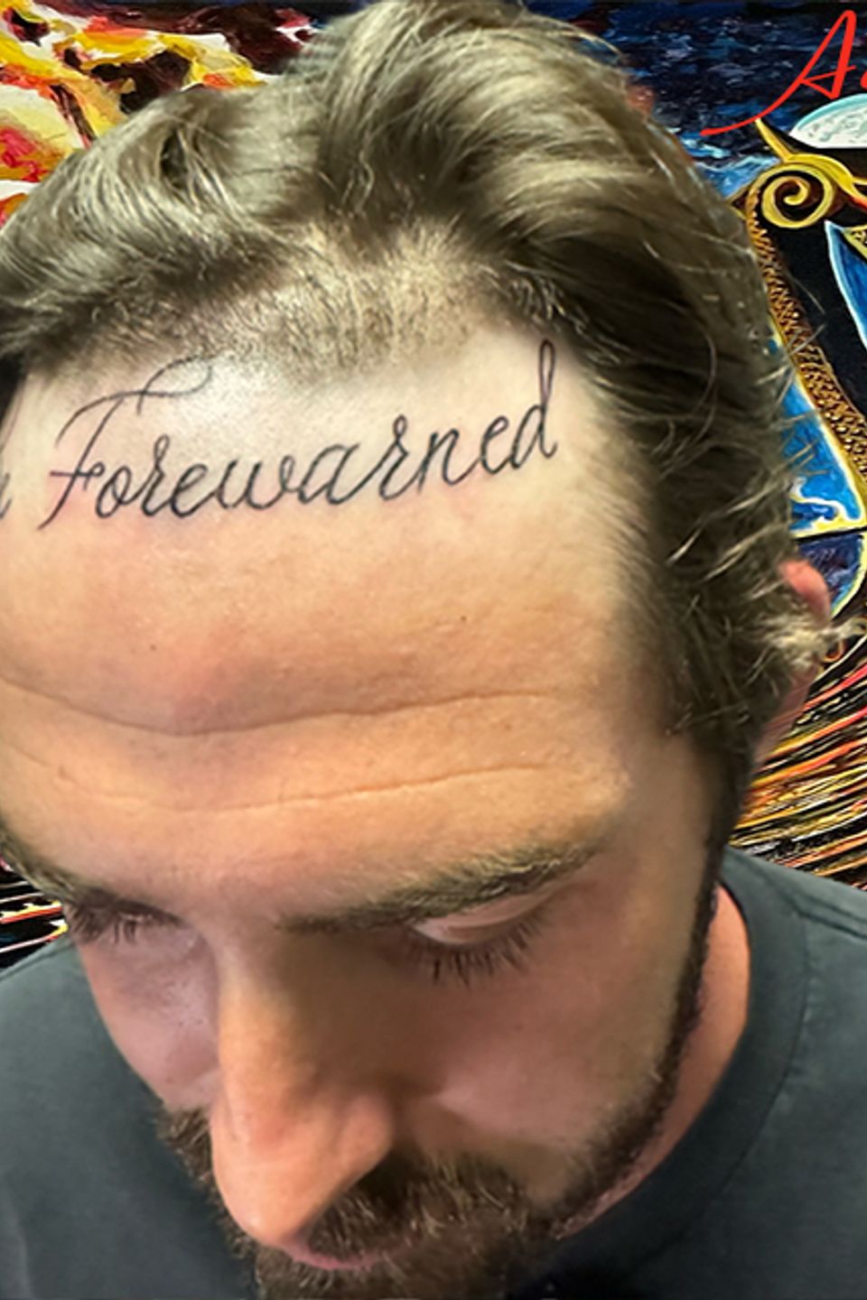 Aerin script forehead