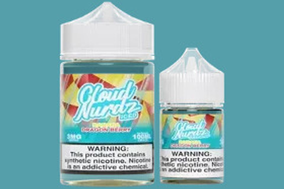 Cloud Nurdz Banana Dragon Berry Iced