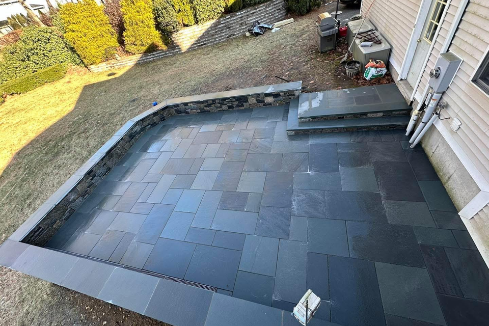 custom patio and steps in Medford, NJ