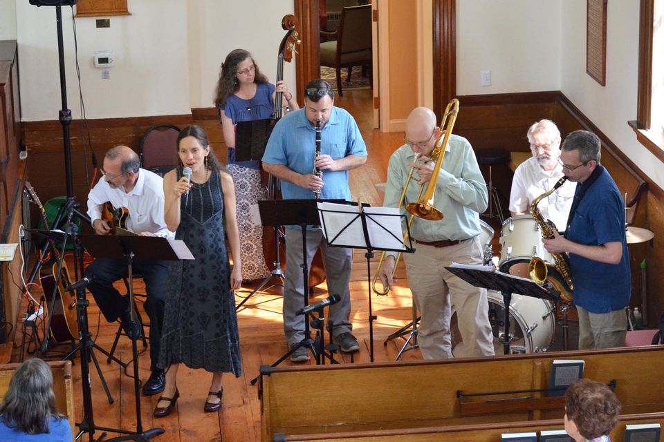 Parish jazz band with sara beauvais singing a h