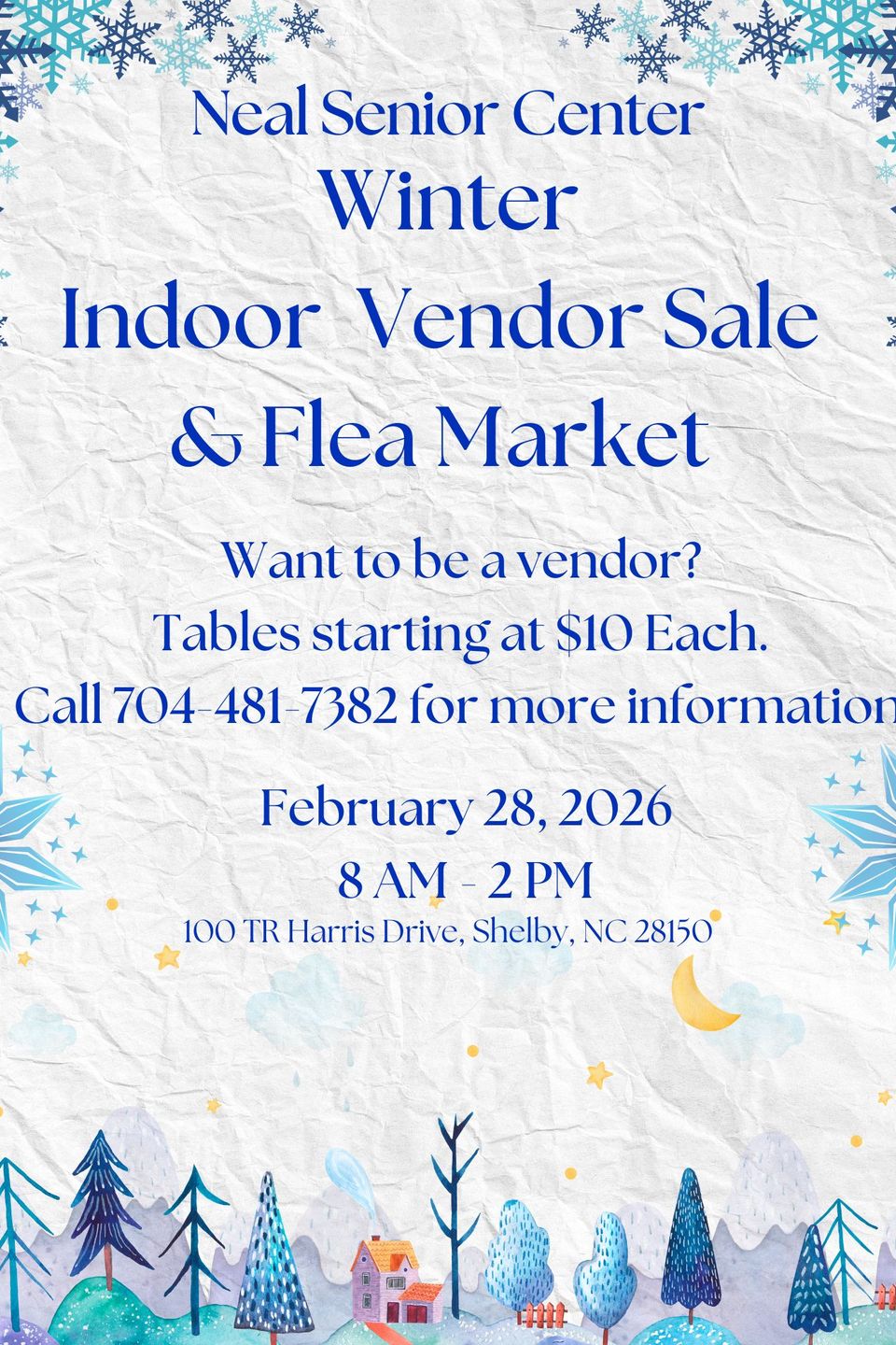 Winter flea market 2026