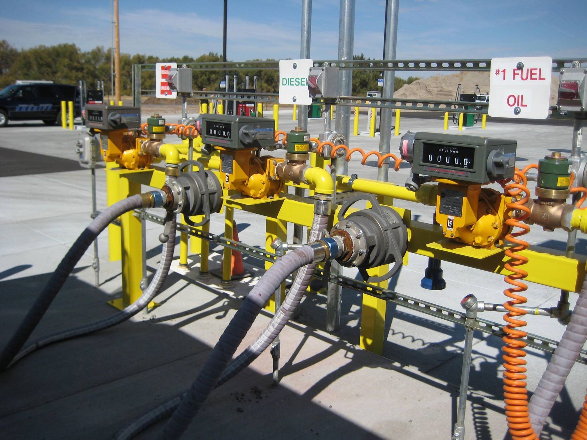 Above Ground Diesel Farm Fuel Storage Tanks, Southern Idaho