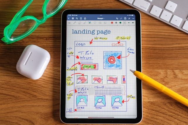 Landing page