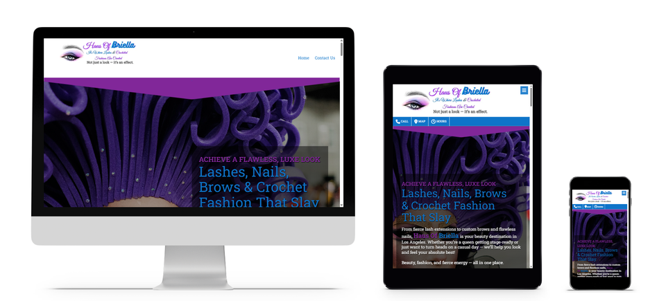 Briella luxe website