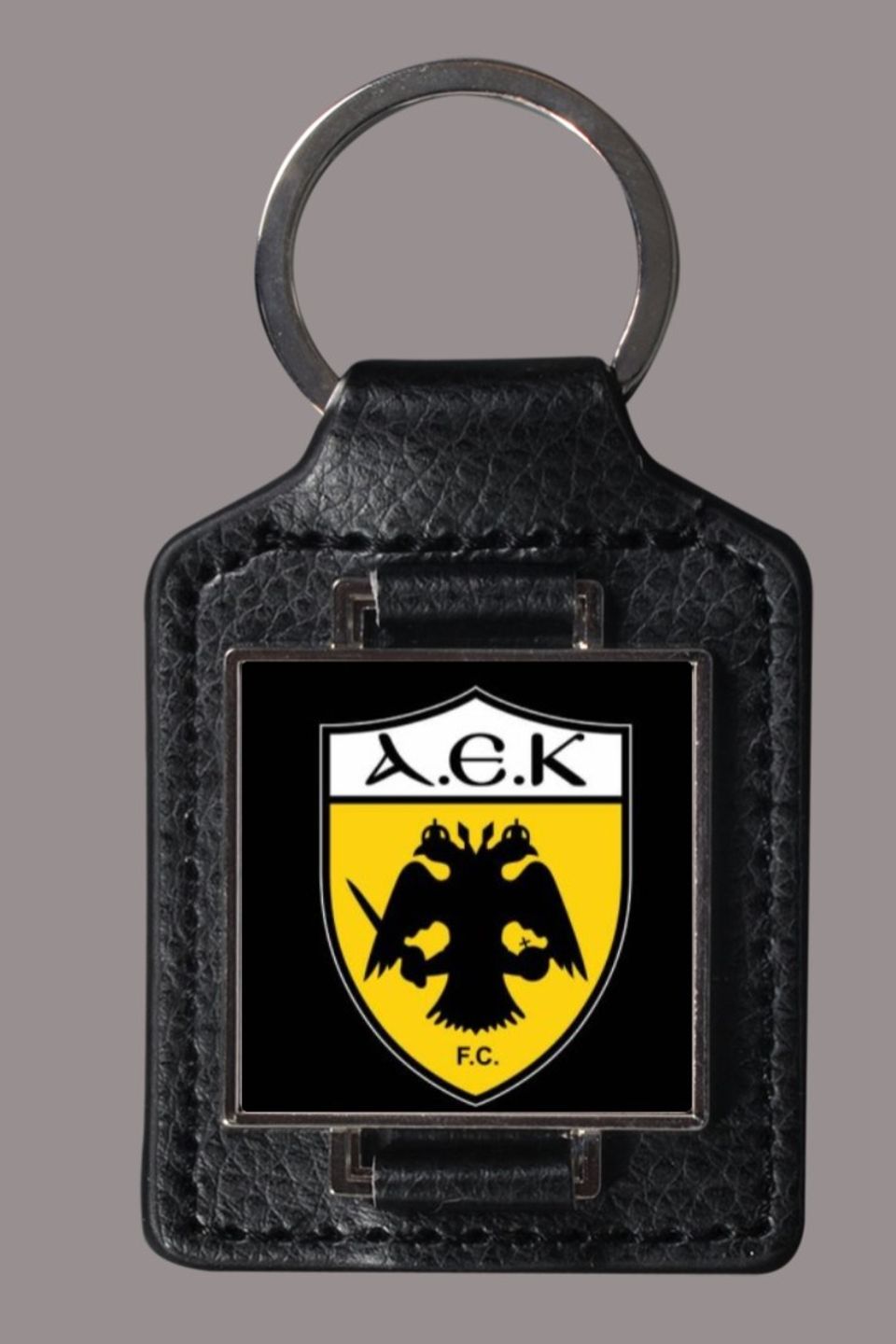 Aek key chain leather