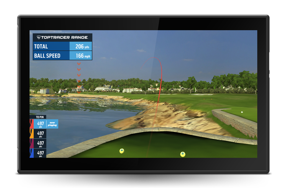Winslow's Virtual Golf screen