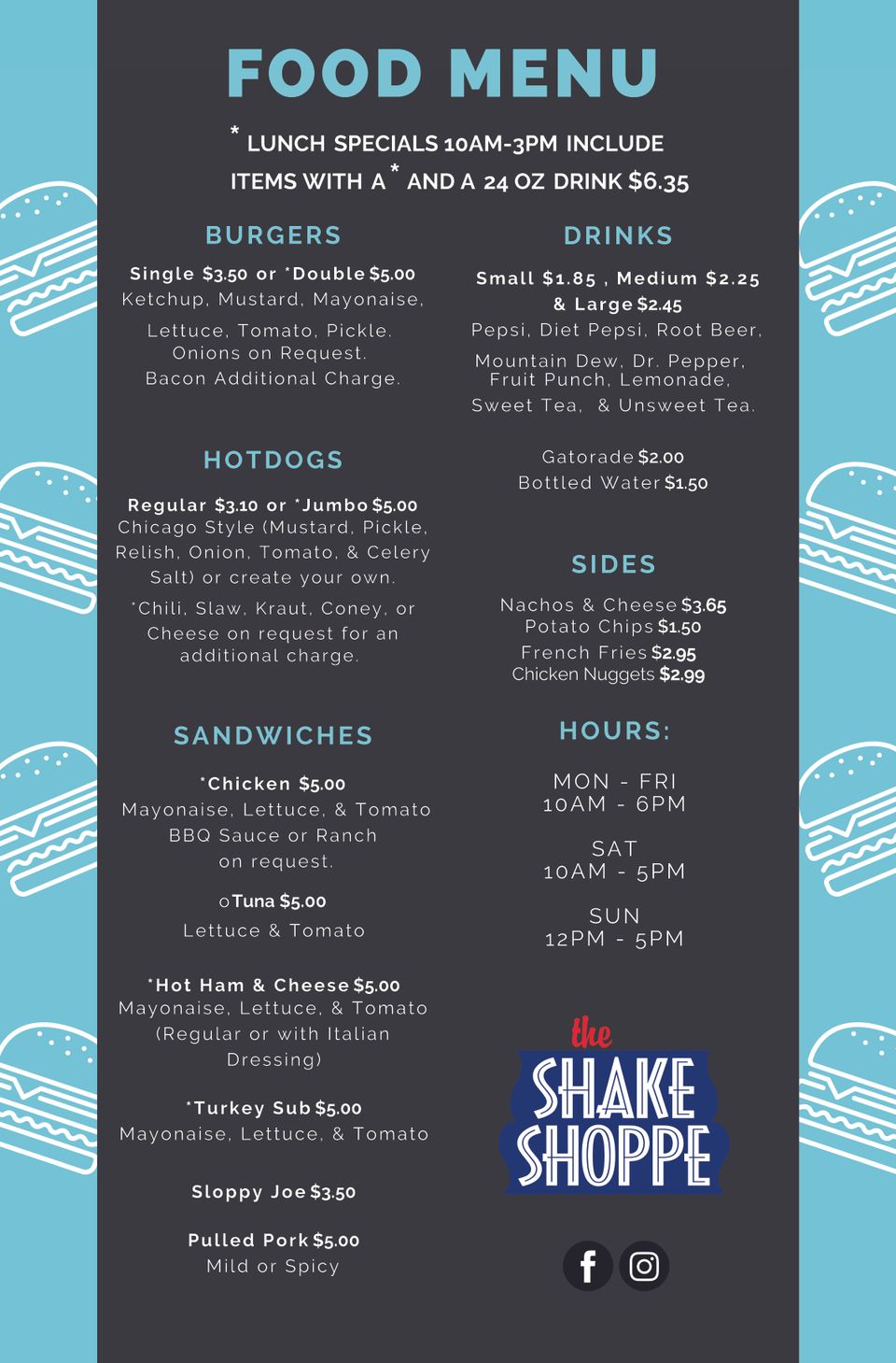 Food menu  090824  to gos